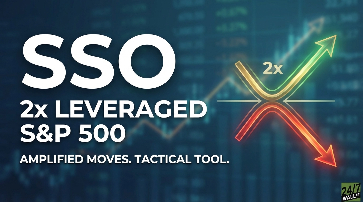 The 2x leveraged SSO ETF can double your returns, until volatility strikes