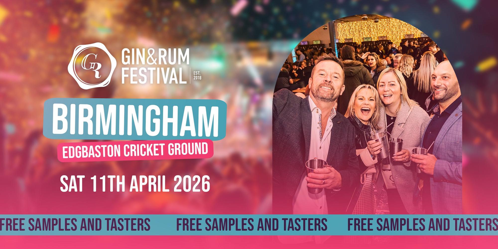 The gin & rum festival returns to Birmingham