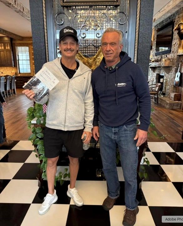 RFK Jr, Kid Rock go shirtless, share whole milk sauna in odd PSA