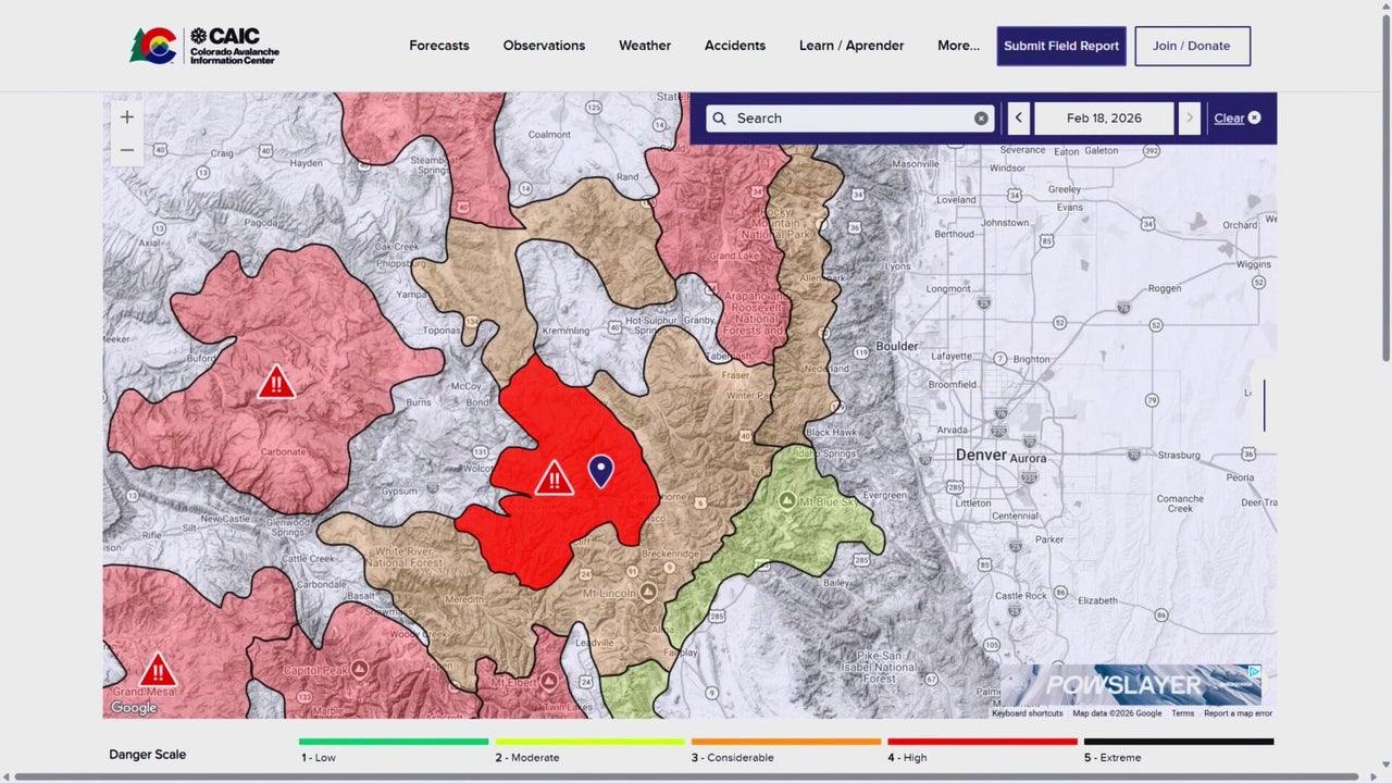 Colorado Avalanche Information Center issues warnings about avalanche ...