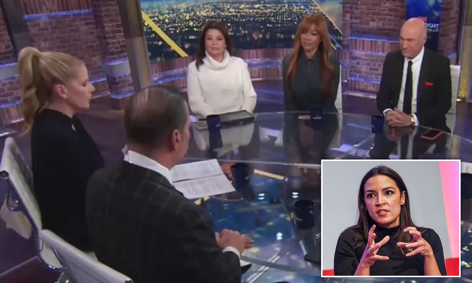 Fiery CNN panel descends into shouting match over AOC's disastrous ...