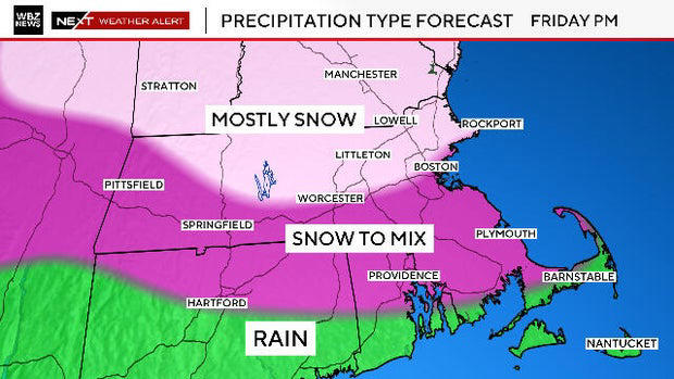 Snow returns to Boston area in 3 storms starting Wednesday. Weather ...