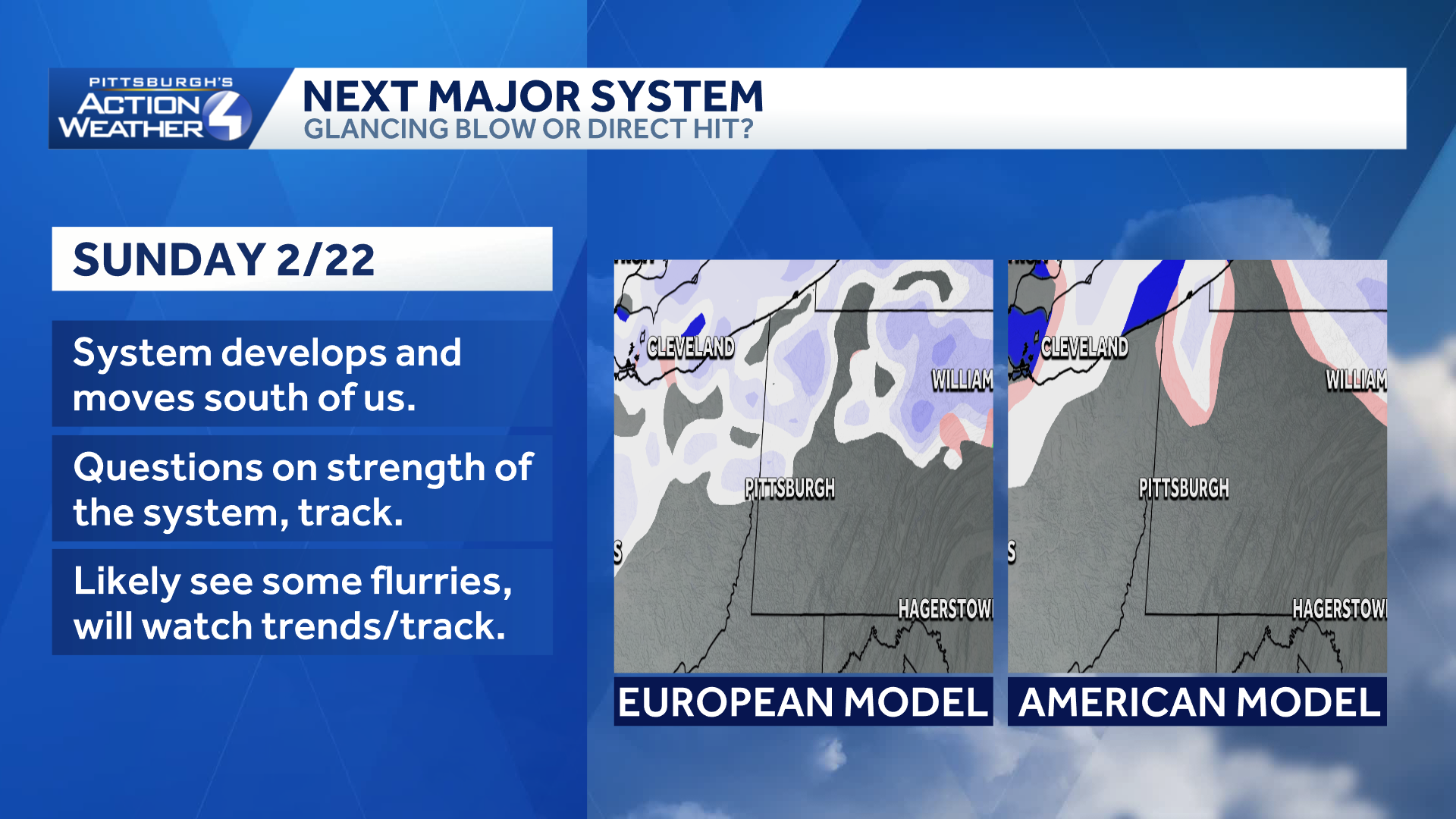 Will a late weekend winter storm impact western Pennsylvania? Models ...