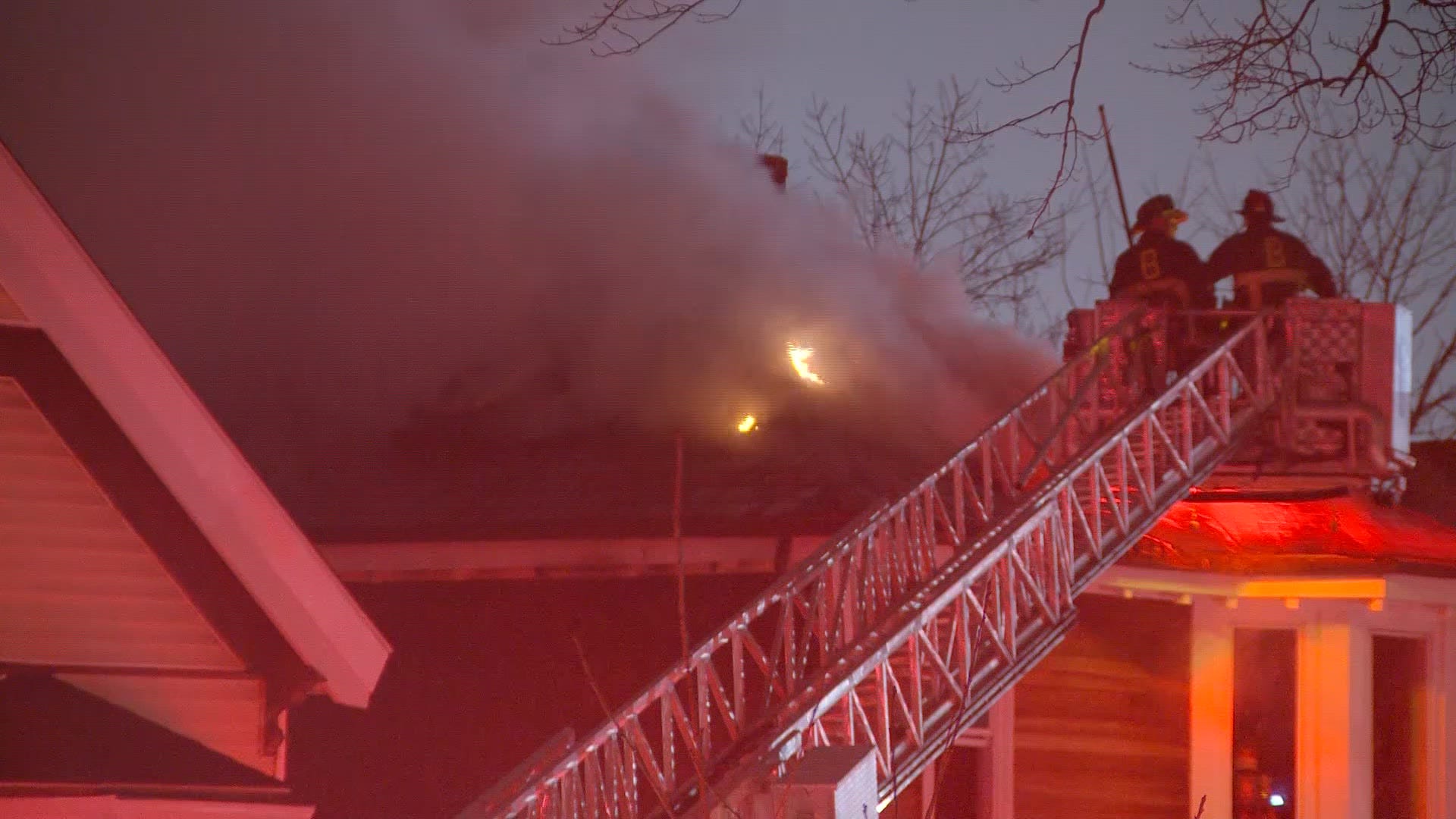 Five sent to hospital after Jamaica Plain triple-decker fire