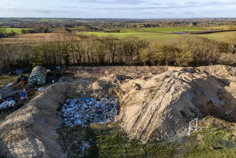 Criminals dumped 1,200 tons of waste on my land. The £500k clean-up ...