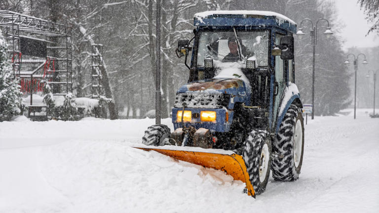 How to use your lawn tractor for easier snow removal