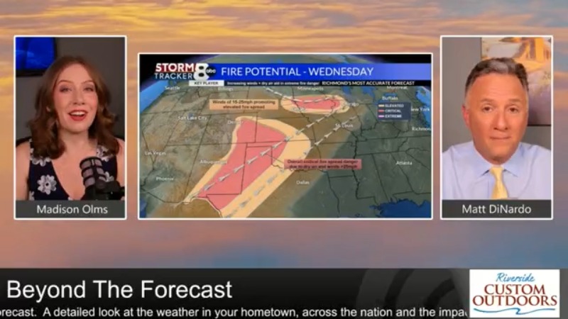 StormTracker8 beyond the forecast: Rain at home and weather to the West