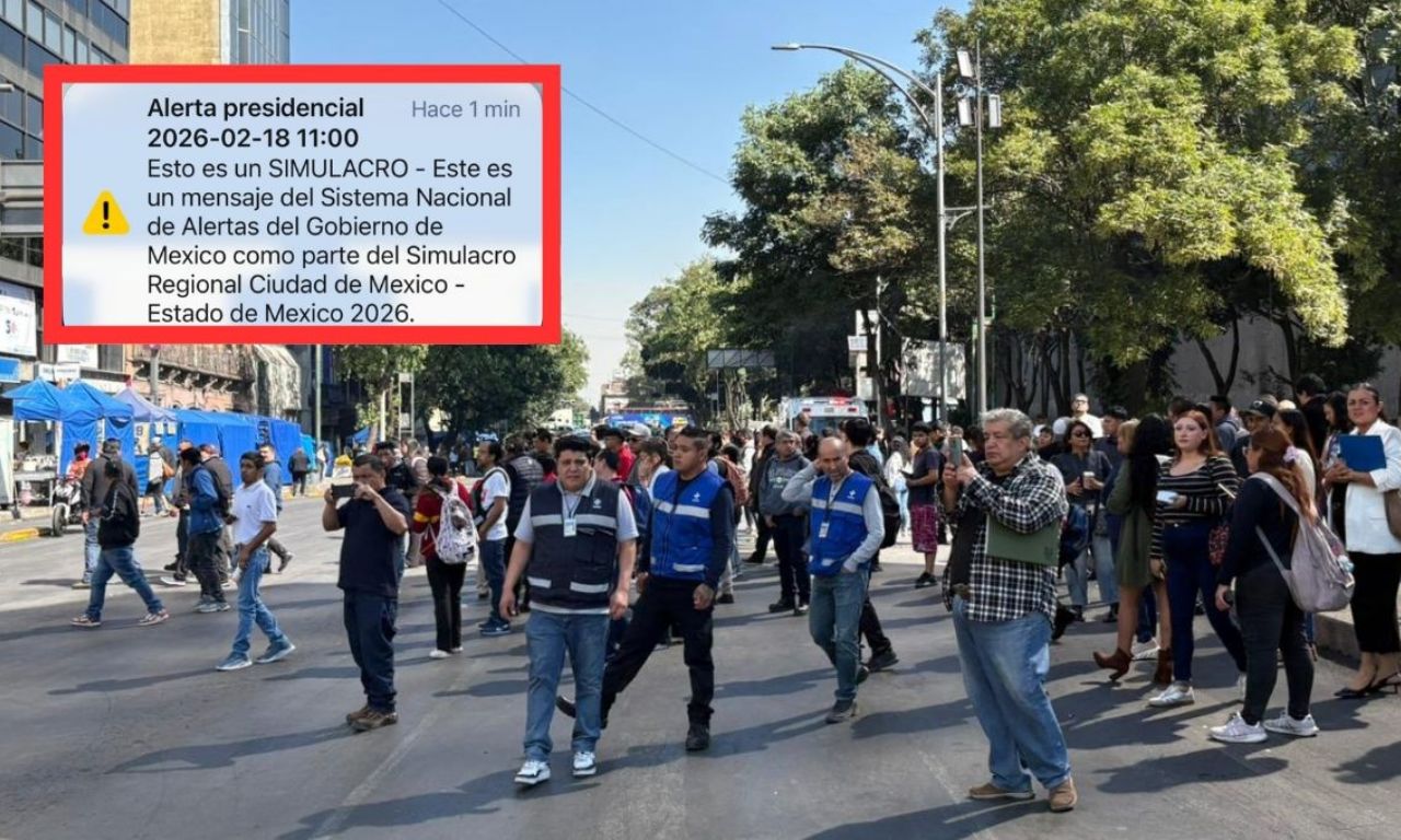 Así se vivió el primer simulacro en CDMX en fotos y video con terremoto ...