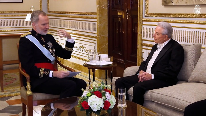 El rey recibe las cartas credenciales del nuevo embajador de Trump