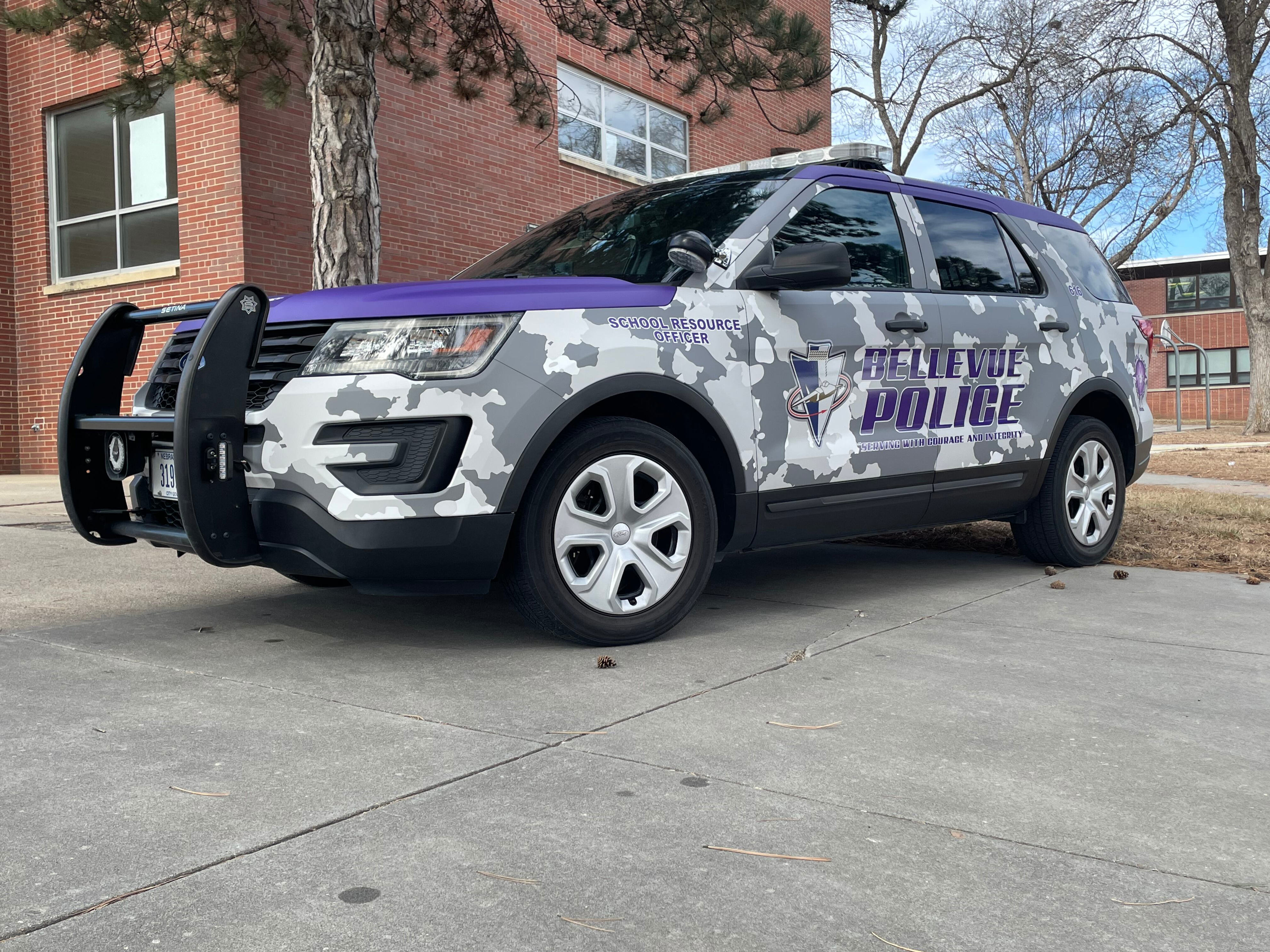 Bellevue teen wins contest to design police cruiser wrap
