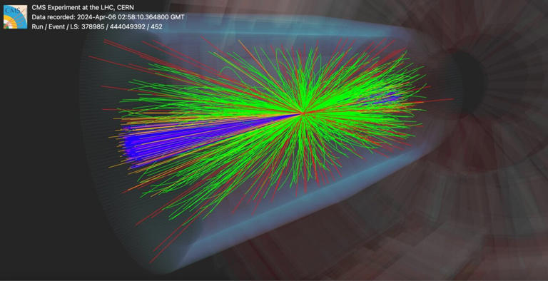 Machine learning algorithm fully reconstructs LHC particle collisions