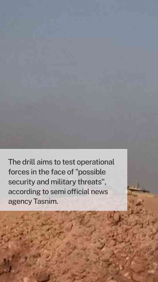 Iran held a military drill in a key oil strait ahead of nuclear talks ...