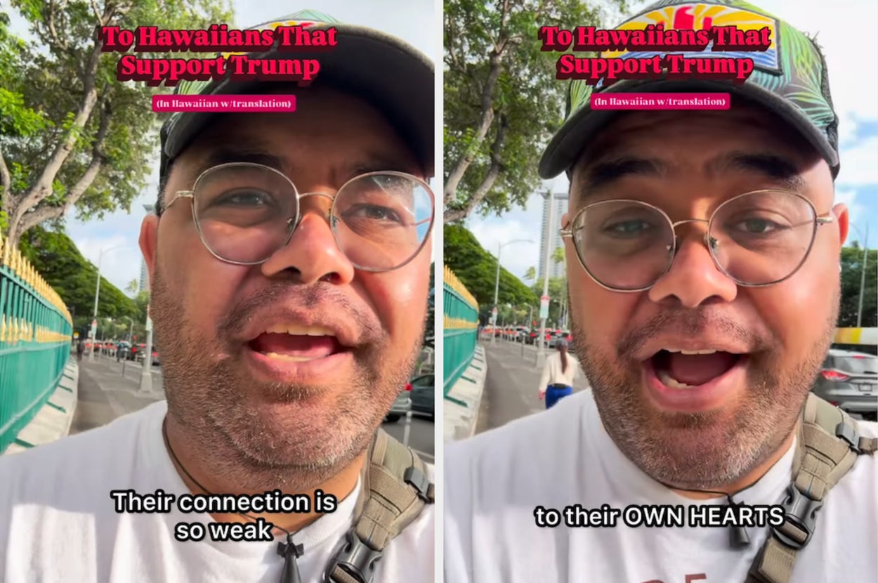 Resist this loveless government This Hawaiian man has a message for(02)