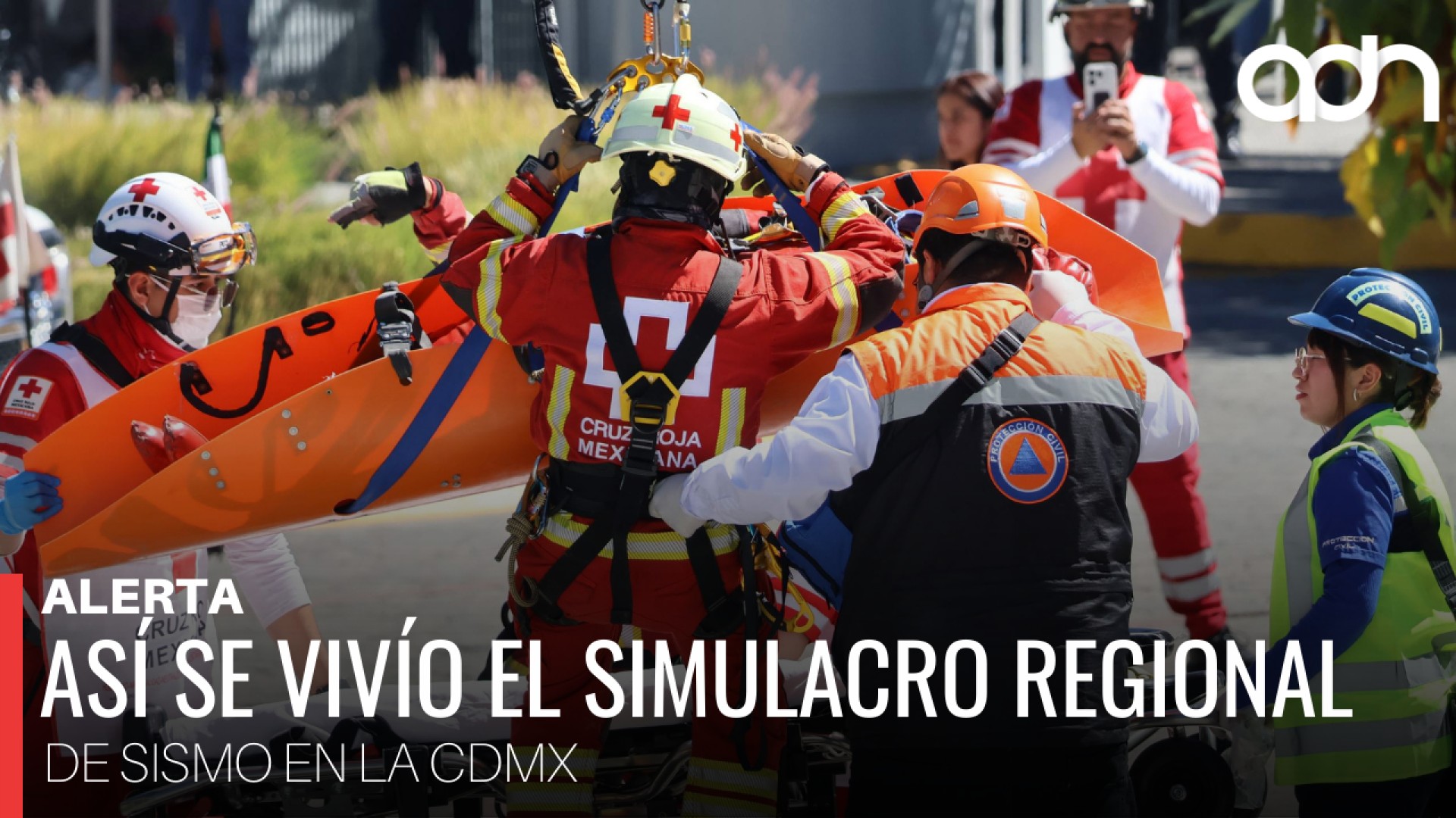 🚨¡Última hora! Así se vivió el simulacro regional de sismo en la CDMX