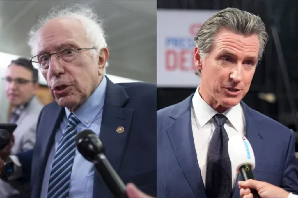 Bernie Sanders heads to California to rally support for the billionaire ...