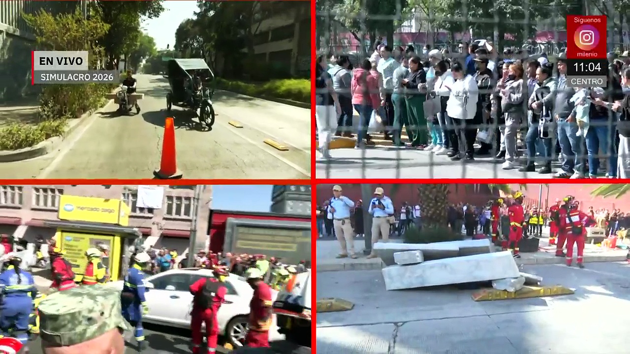 Suena la alerta sísmica en CDMX por Simulacro Nacional 2026, hoy 18 de ...
