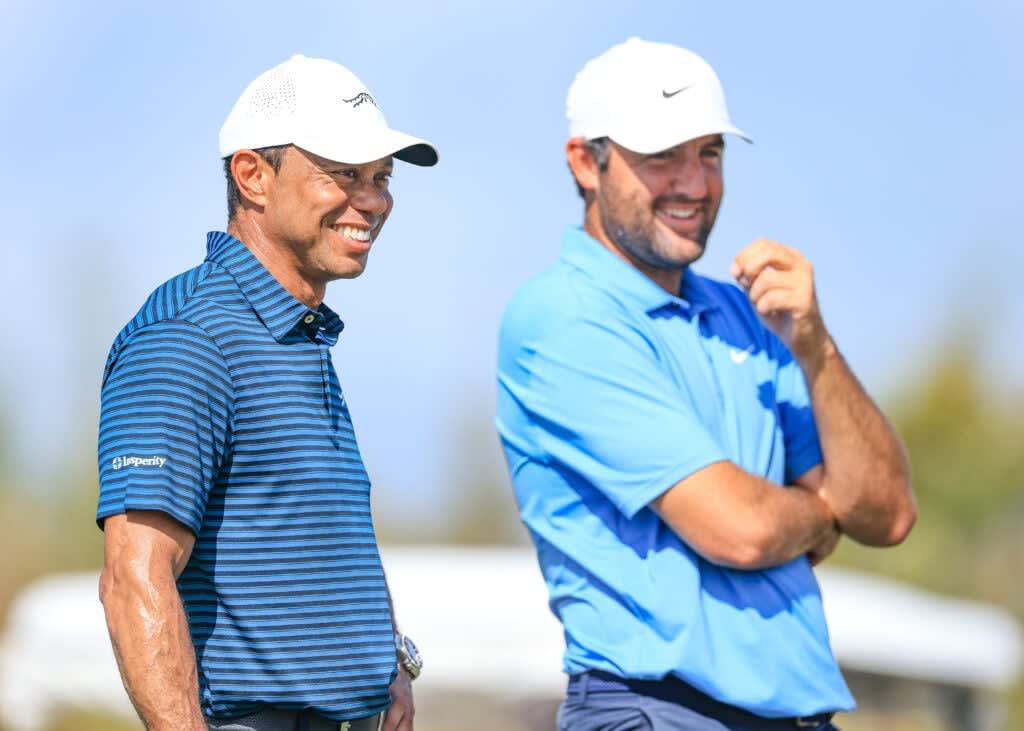 How Scottie Scheffler’s PGA Tour win rate now compares to Tiger Woods ...
