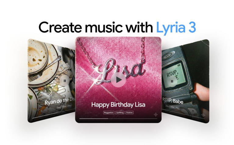 Lyria 3 llega Gemini para que puedas crear música con IA