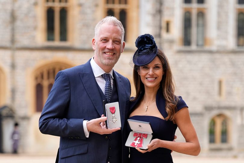 Charity work of former Miss Scotland and husband 'inspires' Princess Royal