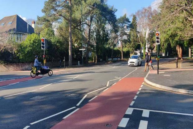 £2.2million for improved cycle routes and crossings