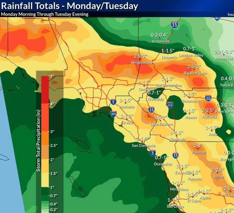 Frantic search for driver swept away by raging SoCal floodwaters after ...
