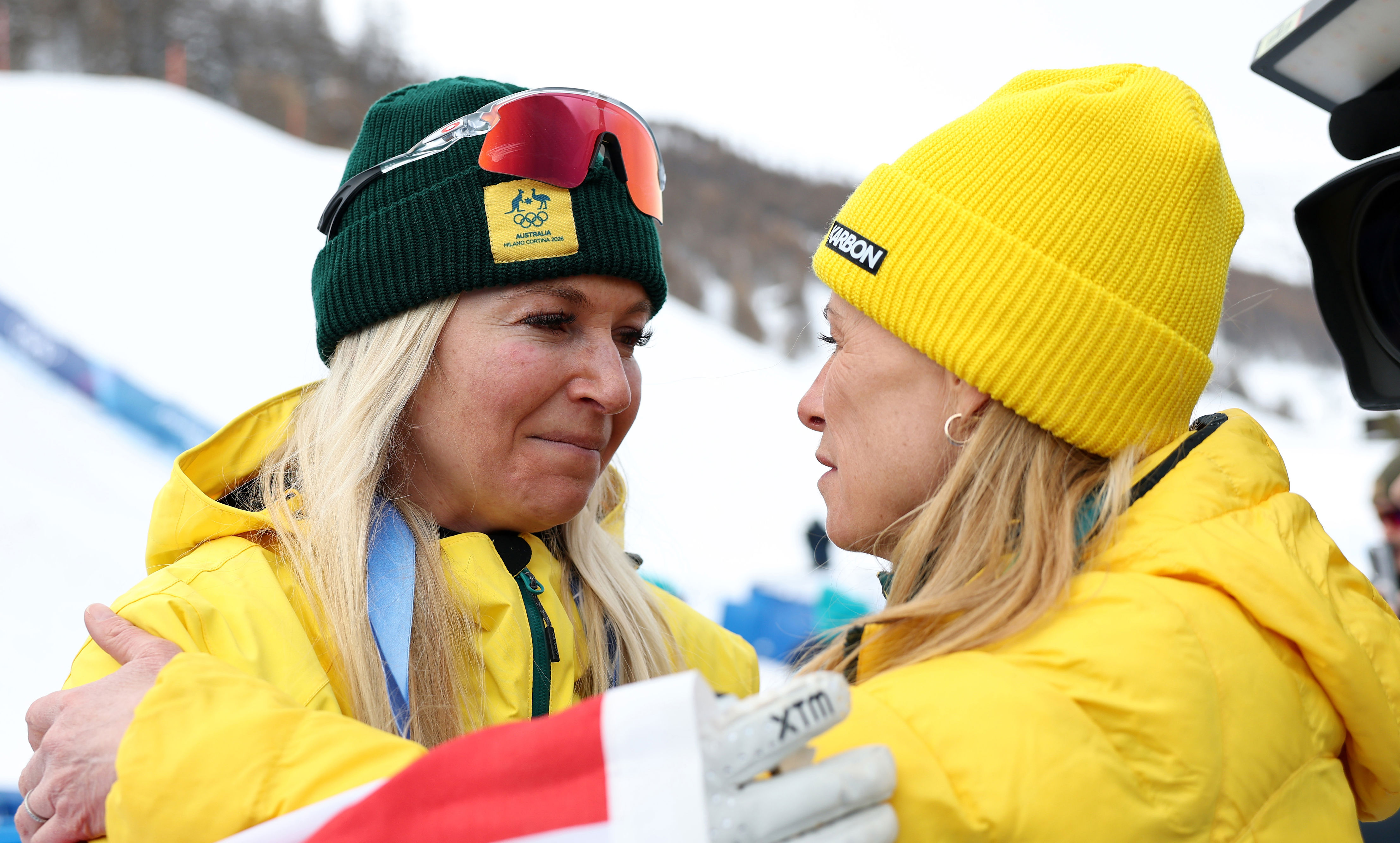 Aussie's teary reaction to silver after brutal family request