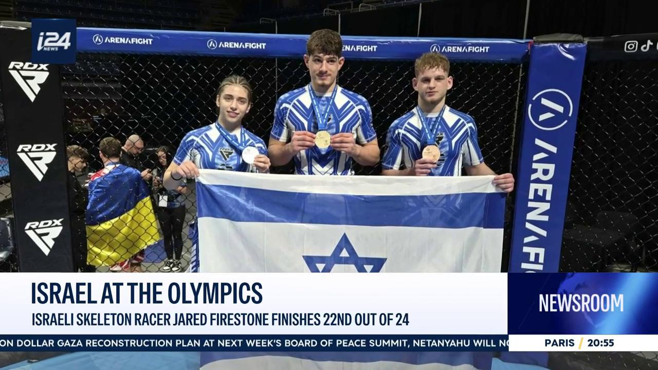 Israel at the Olympics: Israeli skeleton racer Jared Firestone finishes ...