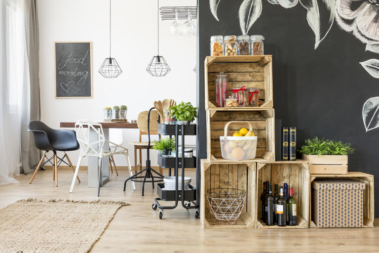 5 idées déco à faire avec vos vieilles caisses en bois