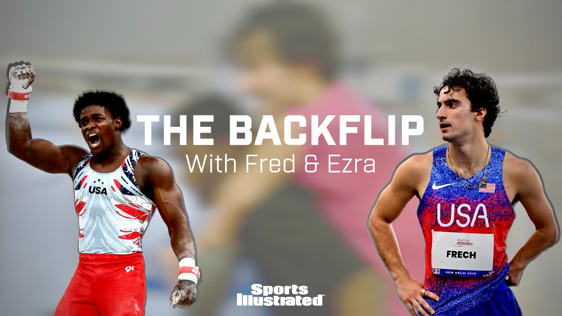 Olympic Gymnast Frederick Richard Teaches Paralympian Ezra Frech a One ...