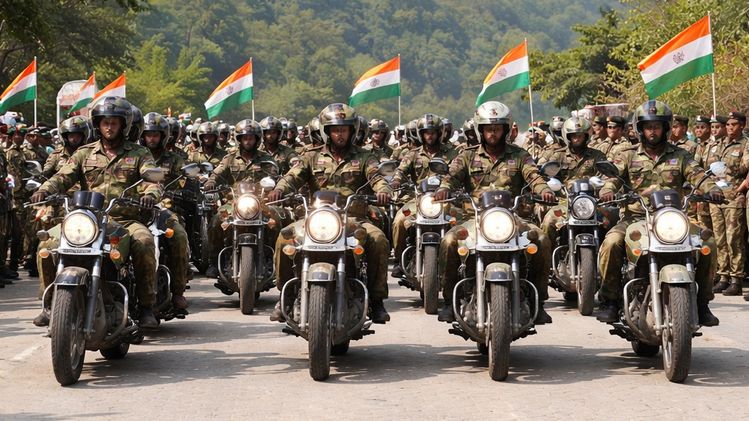 Assam Rifles' motorcycle rally from Arunachal's Pangsau Pass to Assam's ...