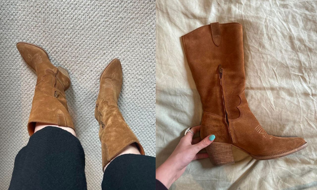 I was hesitant to try the cowboy boot trend – until I found the Fairfax ...