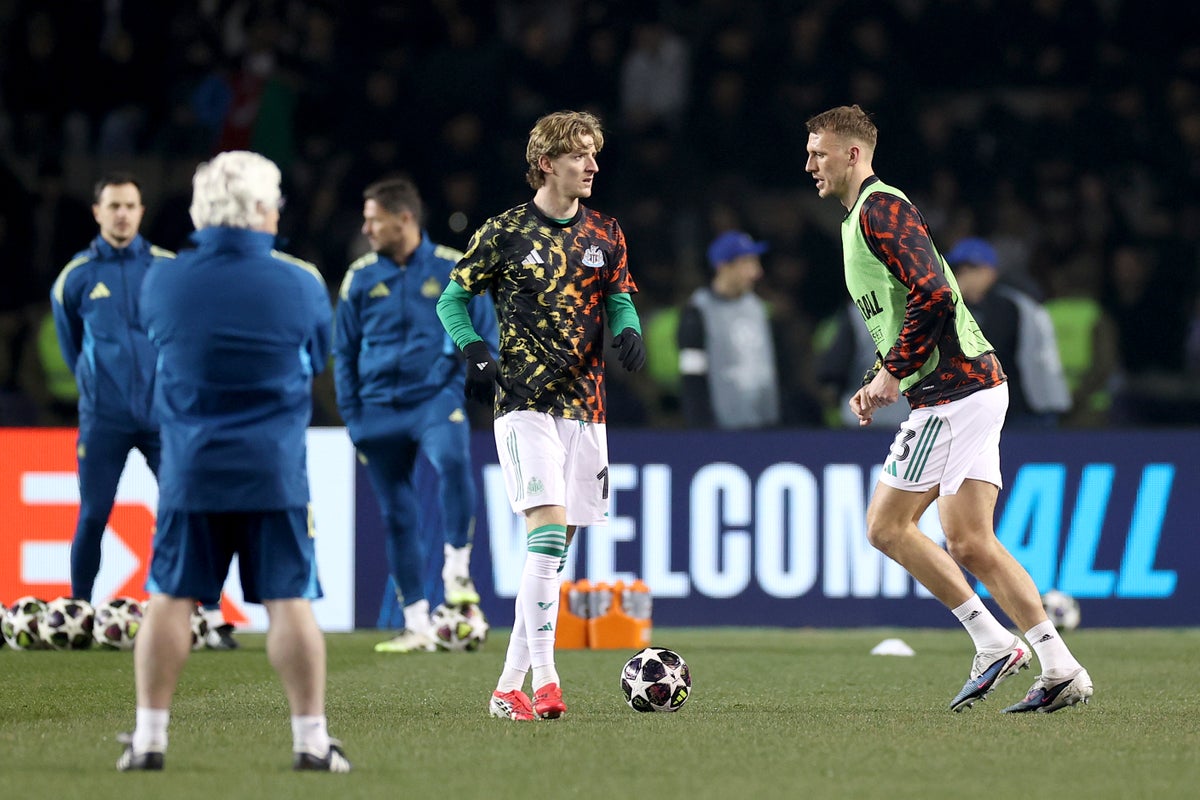 Newcastle make 2,500-mile Qarabag trip for Champions League play-off