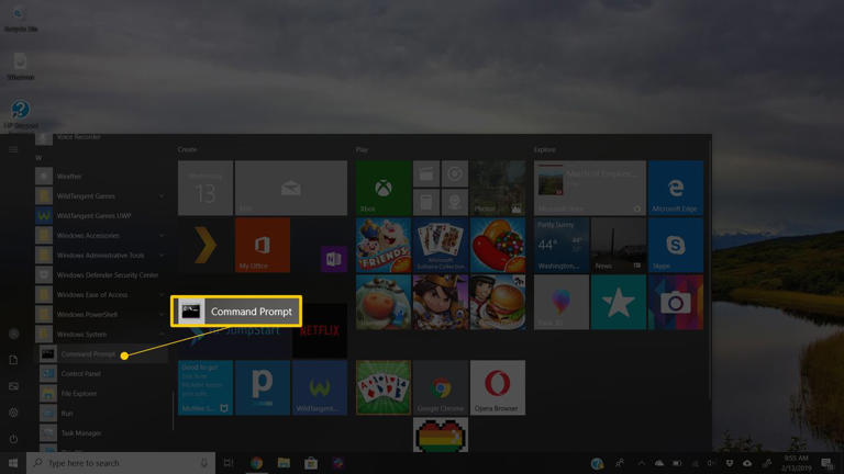 How to effortlessly access Command Prompt on Windows versions