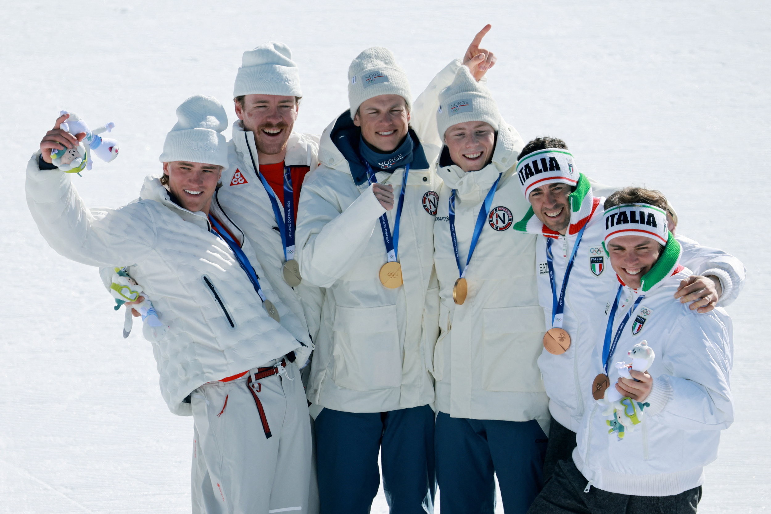 Norway's Johannes Klaebo wins 5th gold of Games in cross country; US ...