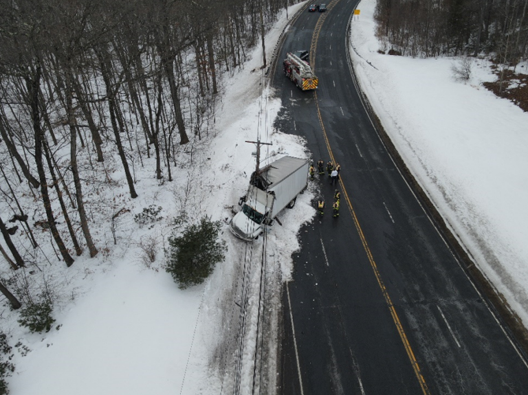 Man charged with DUI after allegedly crashing box truck into pole in ...