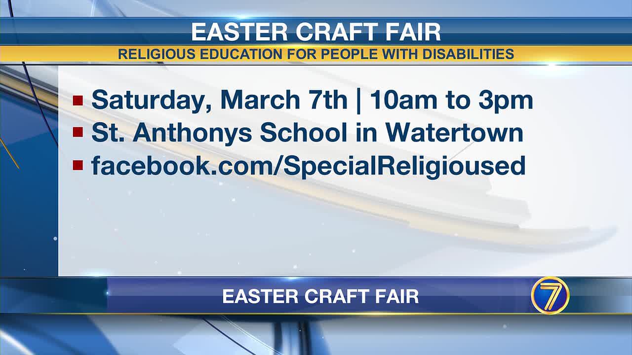 Easter craft fair coming up next month