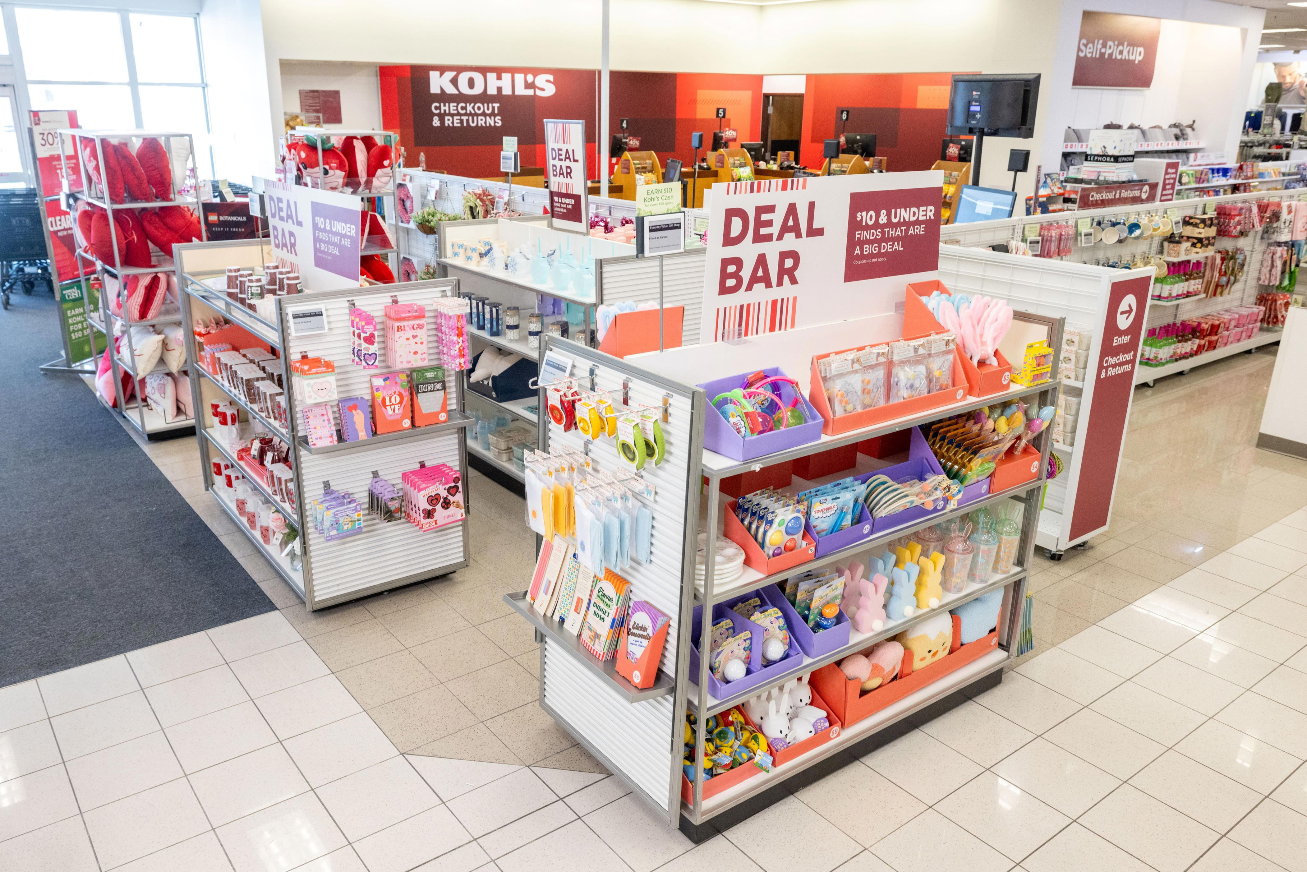 Kohl’s launches 'Deal Bar' with gifts and essentials under $10