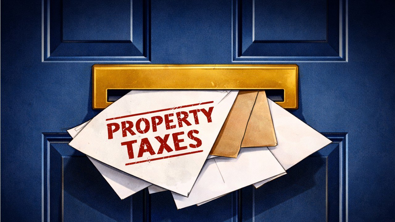 The states with the lowest property taxes revealed