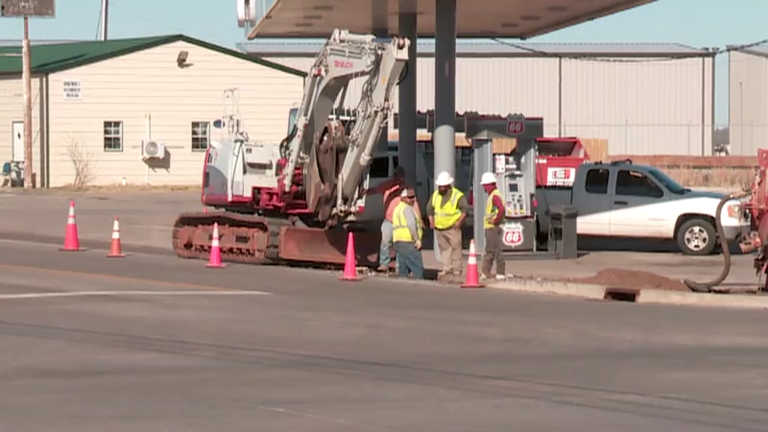 Natural gas outage for some Jones residents after main line break