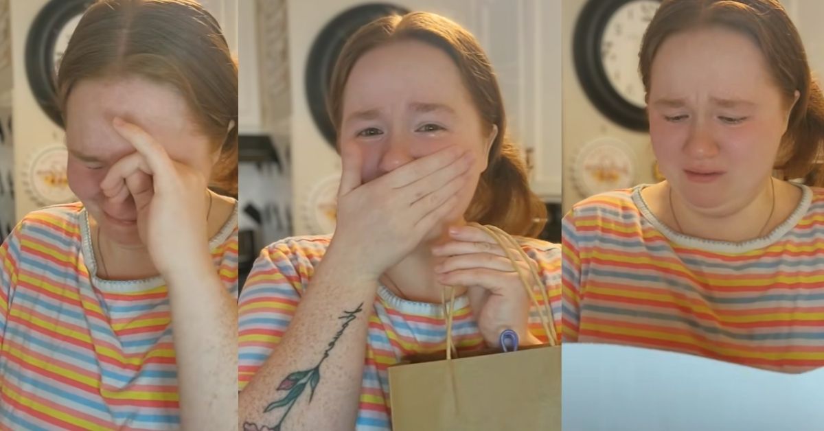 Woman breaks down in tears after her neighbors leave shocking note on ...