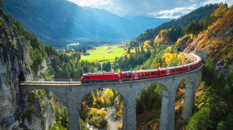 Travelers recommend these train rides in Switzerland for scenic ...