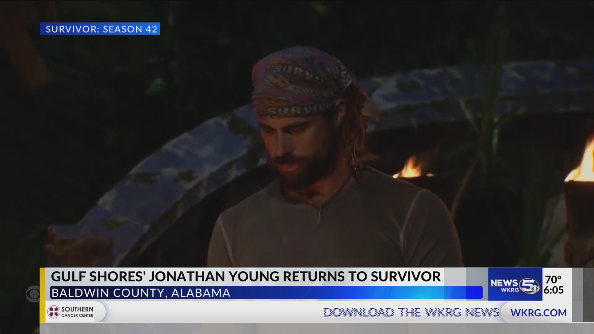 Gulf Shores' Jonathan Young returns for 'Survivor' season 50 — with a ...