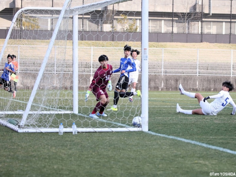 [練習試合]エース候補MF北原、MF里見、FW齋藤、DF川井がゴール。U-17日本代表が広島文化学園大に4-0で快勝