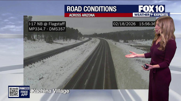 Arizona weather forecast: Heavy snow, strong winds in high country