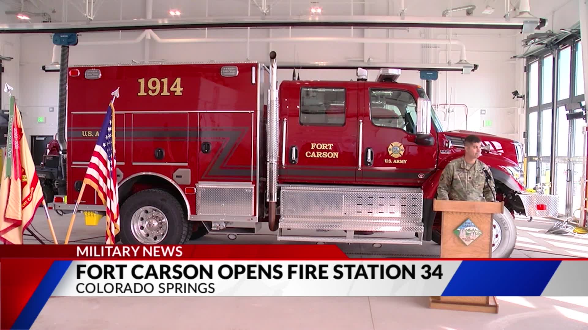 Fort Carson opens new fire station