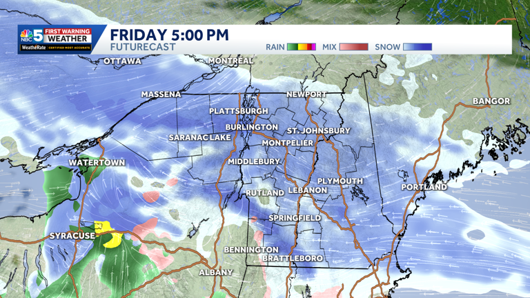 Heavy snow to bring tough travel later Friday