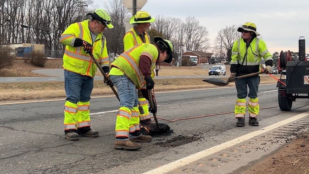 VDOT crews ramp up repairs as pothole season pummels Virginia roads