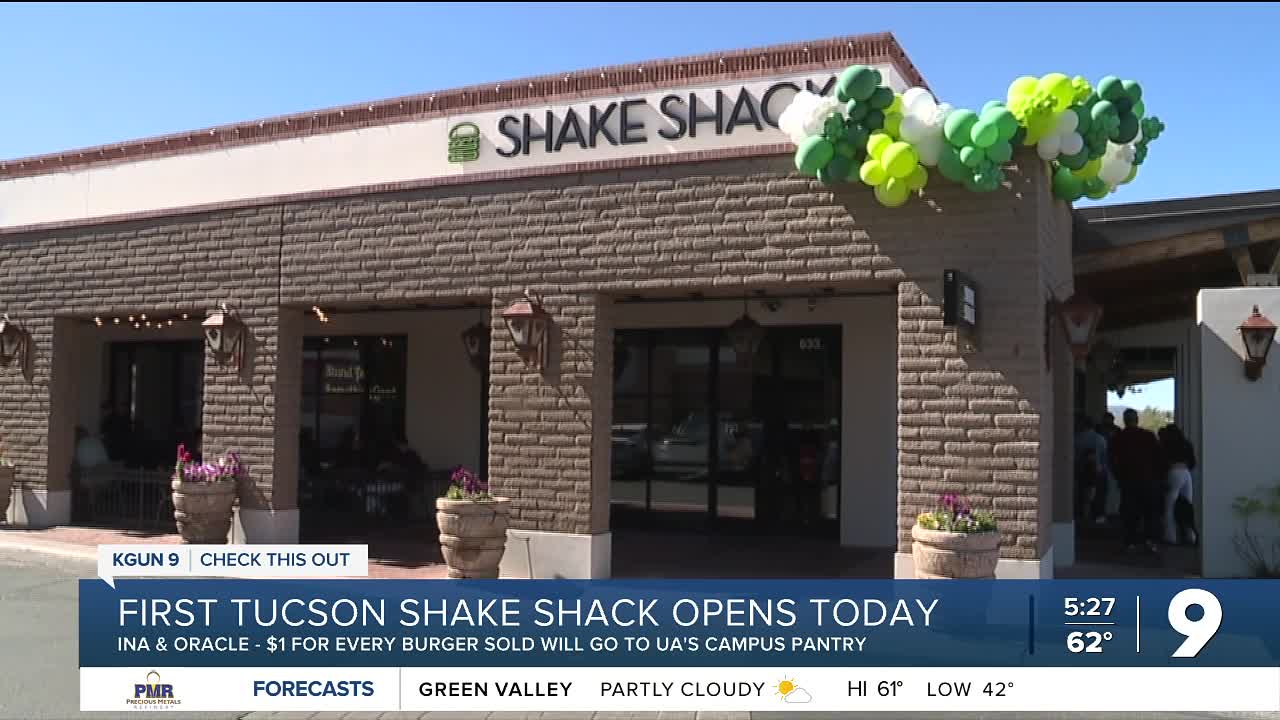 Shake Shack opens first Tucson location in Casa Adobes Plaza