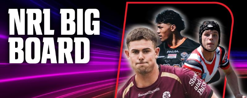 NRL 2026 big board 2: Makasini, Walsh make moves up the rankings