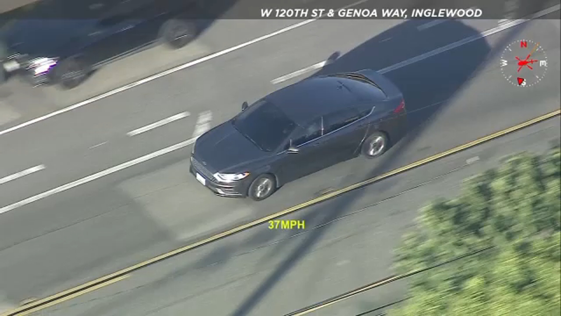Shooting suspect leads police on chase in Inglewood area